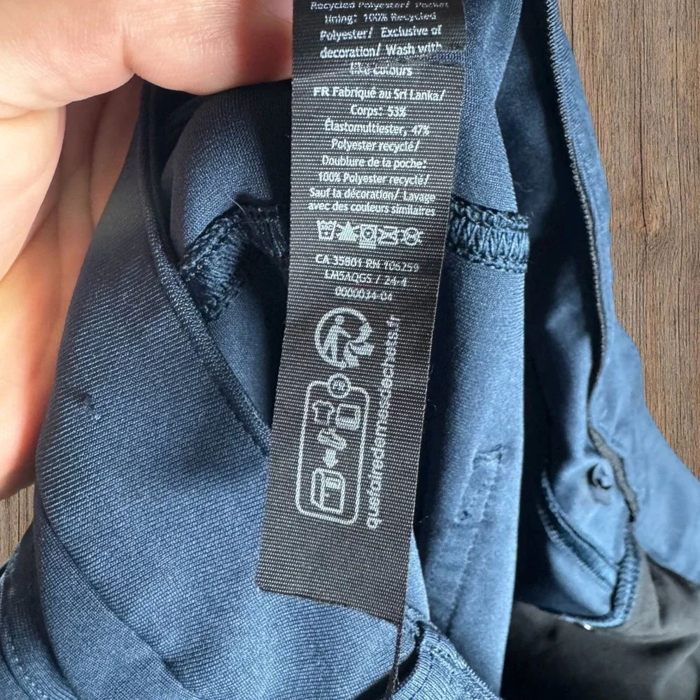 Lululemon ABC Pant Classic Fit Navy‎ Blue Mens Sz 33 x 25